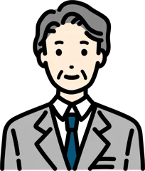 50代男性のイラスト